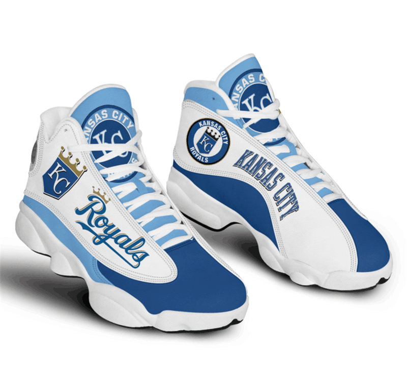Men's Kansas City Royals Limited Edition AJ13 Sneakers 001